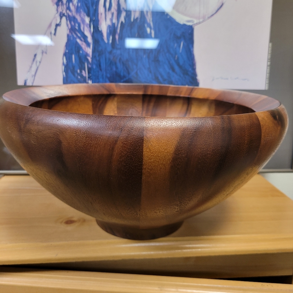 Nambe Wooden bowl